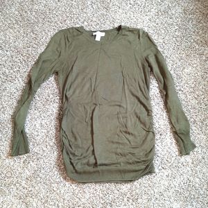 Motherhood Maternity Green Sweater S M